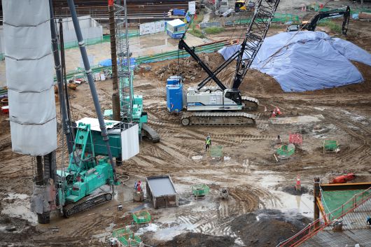 서울 시내의 한 주상복합 공사현장. /뉴스1