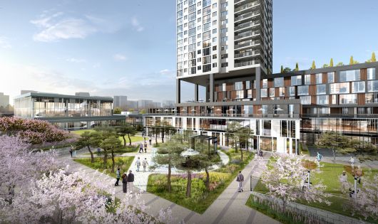 서울 강동구 고덕양로원 부지의 공공형 시니어주택 예시도/서울시