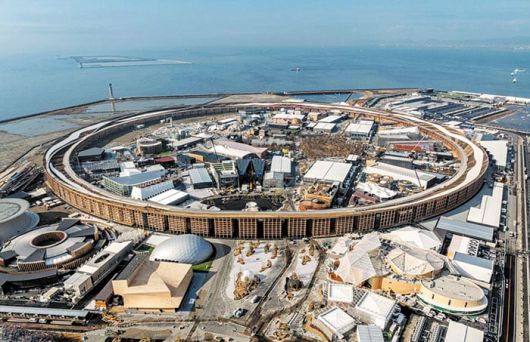 그랜드 링 전체 모습. /2025 오사카 엑스포 홈페이지