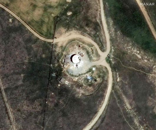 2025년 5월 22일 이란 북서부의 피란샤르에 있는 이란 핵 시설 사진.(Maxar Technologies).AFP 연합뉴스