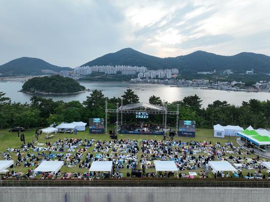 지난 7일 전남 여수시 웅천동 장도에서 열린 ‘2025 여수재즈페스티벌' 모습./여수시