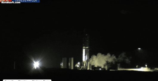 'NASASpaceflight'에 올라온 스페이스X 스타십 36 폭발 장면./유튜브