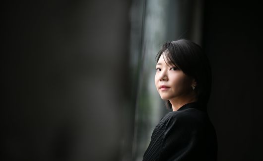 서울 연희동 카페에서 만난 소설가 강화길. /고운호 기자