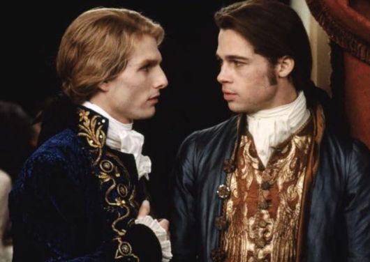 1994년 영화 '뱀파이어와의 인터뷰'에 출연한 톰 크루즈와 브래드피트./ IMDb