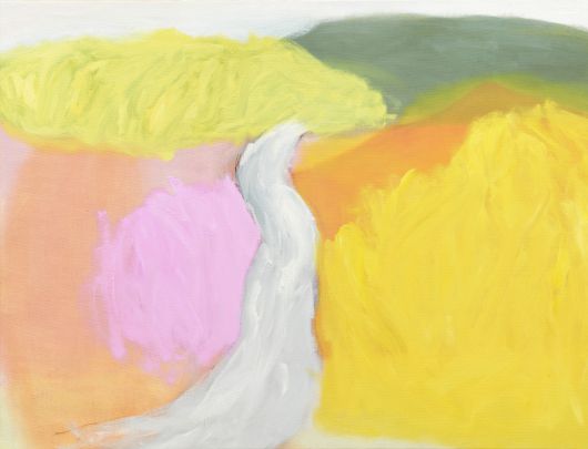 윤종숙, 'Spring Mountain'(2025). 캔버스에 유채. 130×170cm. /리안갤러리