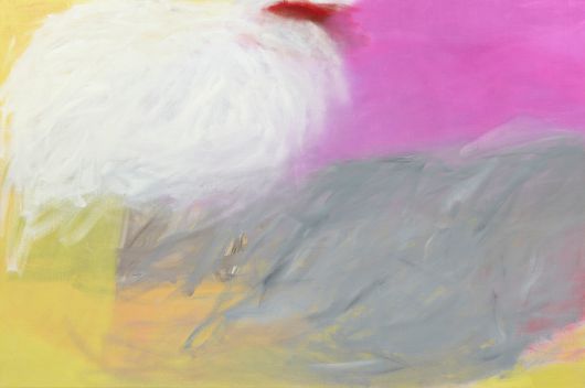 윤종숙, '구름 한 점'(2025). 캔버스에 유채. 200×300cm. /리안갤러리