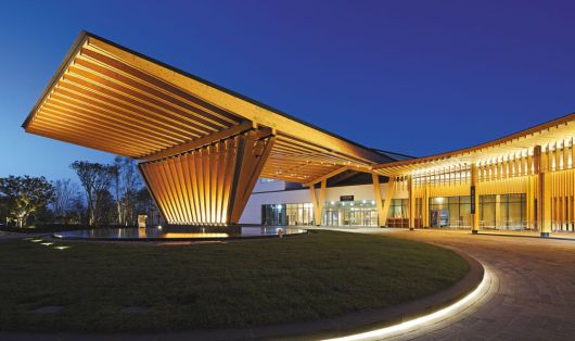 2024 목조건축대전 대상을 수상한 설해원 클럽하우스 전경.