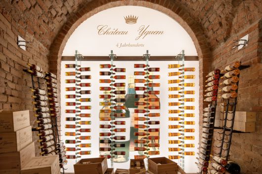 팔레 코부르 호텔 지하의 와인 보관소 /박돈규 기자