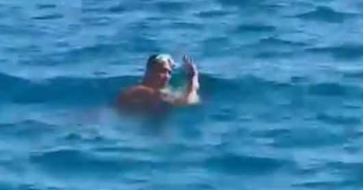 스페인 마요르카에서 포착된 크리스티아누 호날두의 모습. /울티마 호라 엑스(X·옛 트위터)