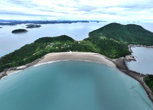 신도해수욕장 전경