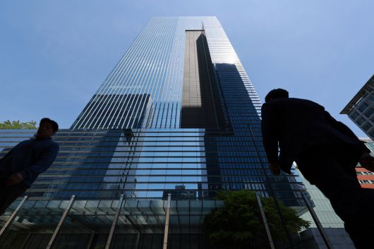 Samsung's Seocho office building in Seoul./Yonhap
