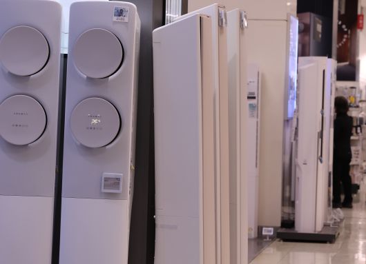 13일 서울 한 대형마트 에어컨 판매 매장 모습. 사진은 기사 내용과 관련 없음. /연합뉴스