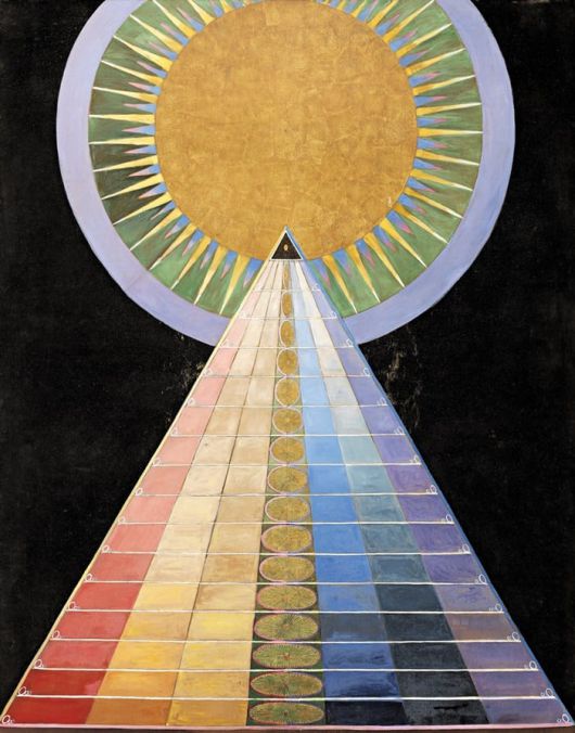 1915년 작 ‘No. 1, 그룹 X, 제단화’. 237.5×179.5 cm. /부산현대미술관