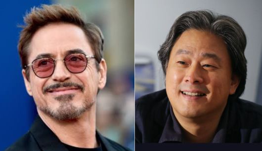 배우 로버트 다우니 주니어, 박찬욱 감독. /페이스북, 오종찬기자