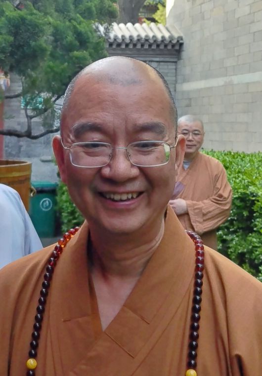 전 중국불교협회장 학성 스님. 2015년 회장으로 선출됐다가 2018년 사임했다. /김한수 기자