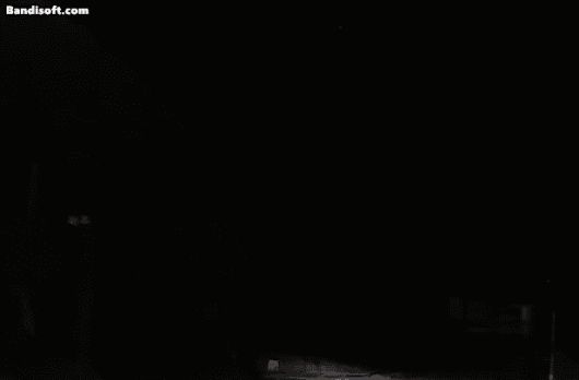 일본에서 지난 19일 포착된 푸른 별똥별./엑스(X·옛 트위터)