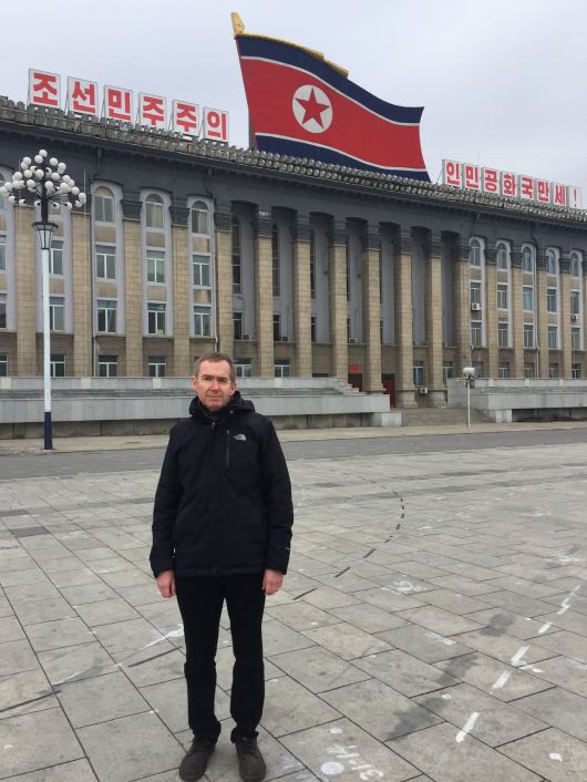 콜린 크룩스 대사는 2018년부터 2020년까지 주북영국대사로 주재했다. /크룩스 대사 제공