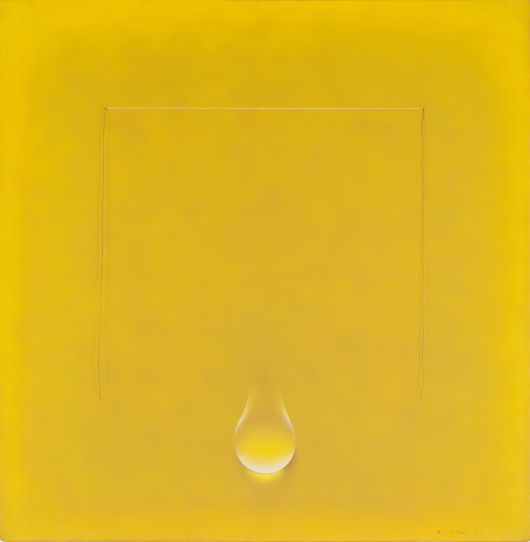 김창열, '물방울'(1971). 50×50cm. 개인 소장. /국립현대미술관