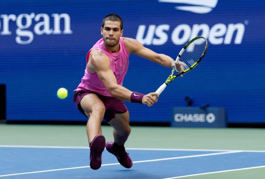 US오픈 준결승 알카라스./AFP 연합뉴스