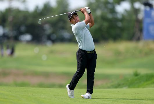 키 158cm의 작은 거인 히가 가즈키. /KPGA