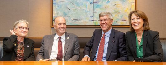 2025년 9월 12일 서울 중구 조선일보 중회의실. 방한한 미국 전 하원의원단이 본지와 인터뷰를 갖고 있다. /김지호 기자