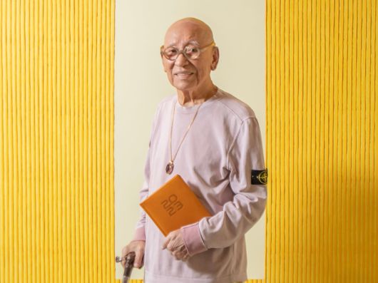 고(故) 박서보 화백의 삶과 예술 세계를 담은 자서전과 그래픽 노블이 출간된다. 그의 글이 책으로 나온 건 이번이 처음이다. 사진은 2023년 6월 서울 연희동 자택에서의 모습./이태경기자