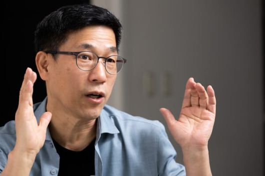 진중권 광운대 특임교수 photo 이신영 영상미디어 기자