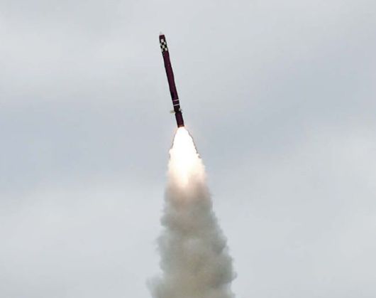 北 순항미사일 도발 북한 미사일총국이 28일 서해상에서 함대지 전략 순항미사일을 시험 발사했다고 북한 조선중앙통신이 29일 보도했다. /조선중앙통신, 연합뉴스