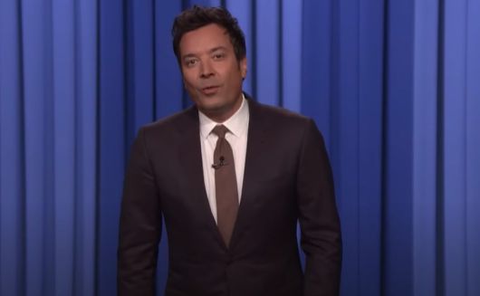 NBC 방송의 시사 토크쇼 진행자 지미 팰런. /NBC