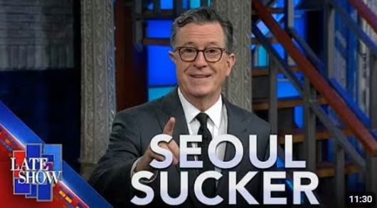 ABC 방송의 시사 토크쇼 진행자 스티븐 콜베어. /ABC