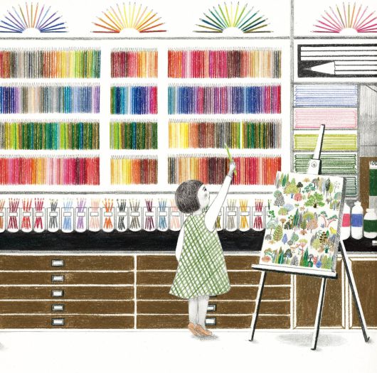 2025년 뉴욕타임스 '올해의 그림책'에 선정된 김혜은 작가의 '연필'. /향출판사