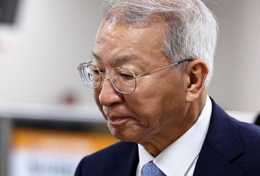 양승태 전 대법원장이 지난 9월 3일 오전 서울 서초구 서울고등법원에서 열린 직권남용 권리 행사 방해 혐의 2심 결심 공판에 출석하고 있다. /뉴스1