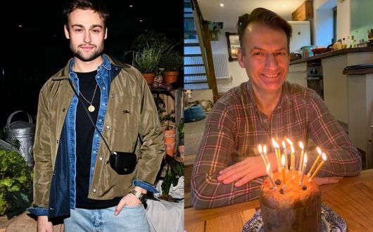 영국 출신 배우 더글러스 부스, 그의 부친 사이먼 부스. /인스타그램