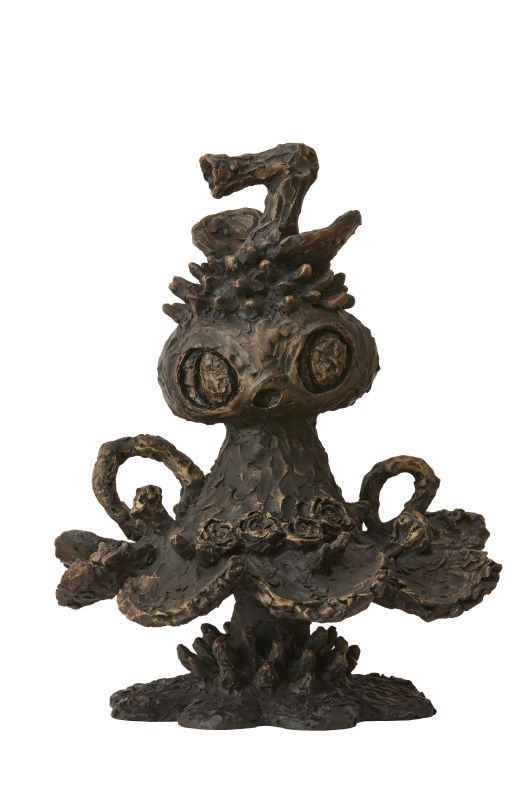 롯카쿠 아야코, '무제'(2022).  26×25×33(h)cm. 브론즈. /토탈미술관