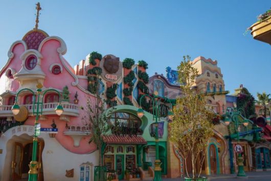 만화영화 내용에 맞게 구성한 상하이 디즈니랜드의 주토피아 테마구역./Disney Parks Blog