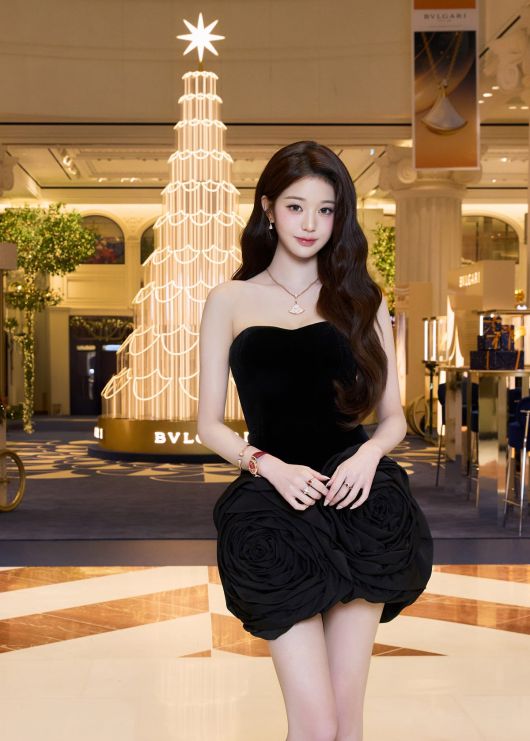 불가리 신세계백화점 강남점 디바스 드림 팝업 장원영 방문