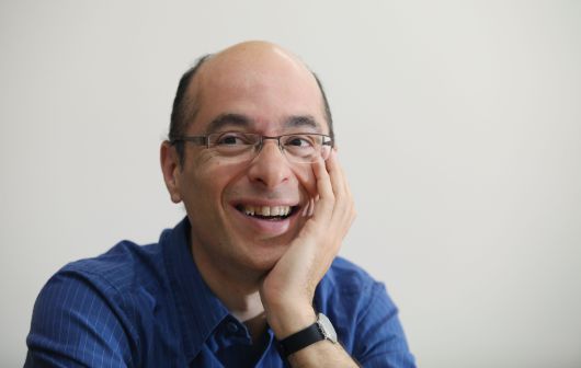 2010년 5월 11일 오후 프랑스 인기 소설가 베르나르 베르베르가 서울 평창동 '열린책들' 출판사에서 자신의 이야기를 늘어놓고 있다./오종찬 기자