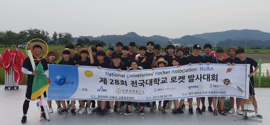 2019년 고려대학교 로켓 동아리 활동 사진. /박동하 대표 제공