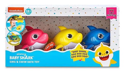 어린이 부상 위험으로 리콜이 결정된 중국산 '수영하는 로보 얼라이브 아기 상어' 장난감. /미국 소비자제품안전위원회