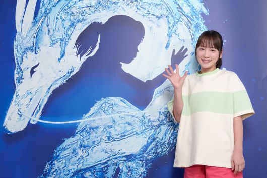 7일 서울 예술의전당 CJ라운지에서 열린 공연 '센과 치히로의 행방불명' 미디어 콜에 참석한 창작진들. 주인공 ‘치히로’ 역의 카와에이 리나 배우, /CJ ENM