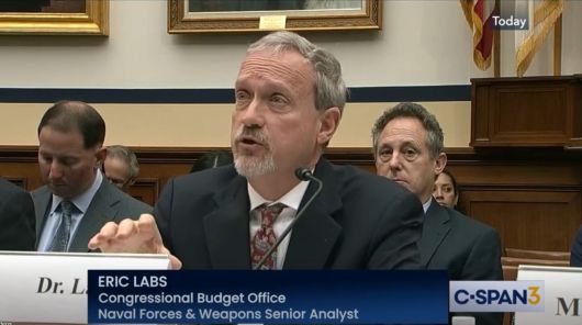 에릭 랩스 미 의회예산국(CBO) 해군 전력·무기 선임분석관.