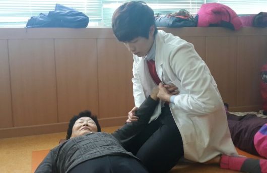 대전대 재학시절 일주일에 2시간씩 꾸준히 봉사활동을 했다. /김병수 대표 제공