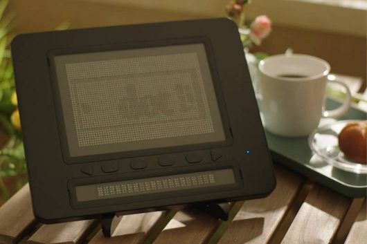 국내 기업 두 곳도 CES 최고 혁신상을 수상했다. 사진상의 제품은 소셜벤처 닷의 닷패드. 출처=소셜벤처 (주)닷