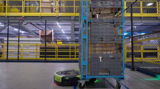 아마존의 무인운반로봇 프로테우스, 출처=아마존