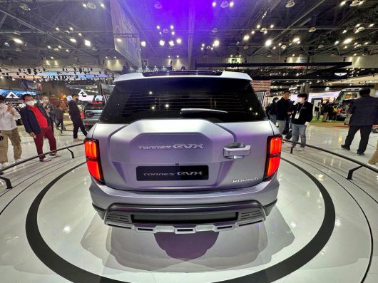 KG모빌리티가 선보인 토레스 EVX. 출처=IT동아