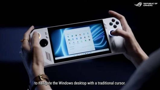 ROG 앨라이는 윈도11 운영체제를 탑재, 높은 호환성을 기대할 수 있다