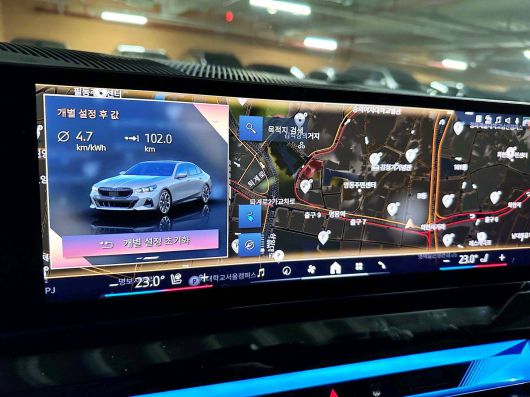 102km 거리를 주행한 후 살펴본 트립 기록 / 출처=IT동아
