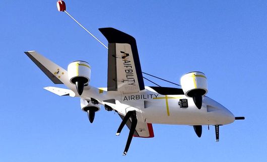 에어빌리티 3미터급 무인기 AB-0 테스트 기체 / 출처=에어빌리티