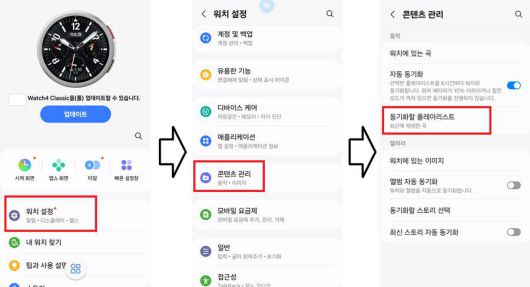 스마트폰에 저장된 음악파일을 갤럭시워치로 전송하는 방법 / 출처=IT동아