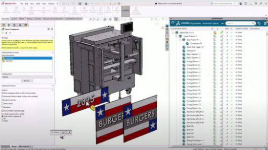 다쏘시스템 3D익스피리언스 플랫폼으로 알파 그릴을 개발하는 모습 / 출처=IT동아